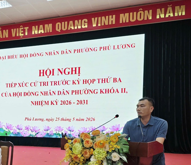 Tổ đại biểu số 4 HĐND phường Phú Lương tiếp xúc cử tri trước kỳ họp thứ Ba- Ảnh 4.