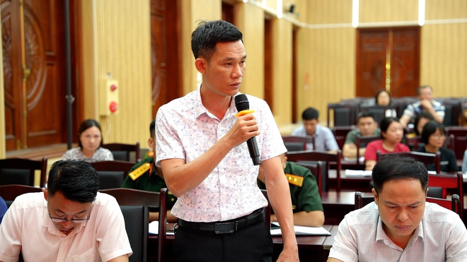 Xã Thanh Oai: Giao ban đẩy nhanh tiến độ giải phóng mặt bằng Dự án đầu tư xây dựng Khu đô thị thể thao Quốc tế Hà Nội- Ảnh 9.