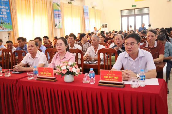 CHI CỤC THỦY LỢI VÀ PHÒNG, CHỐNG THIÊN TAI HÀ NỘI TUYÊN TRUYỀN PHÁP LUẬT VỀ ĐÊ ĐIỀU, THỦY LỢI VÀ PHÒNG, CHỐNG THIÊN TAI TẠI XÃ CỔ ĐÔ- Ảnh 4.