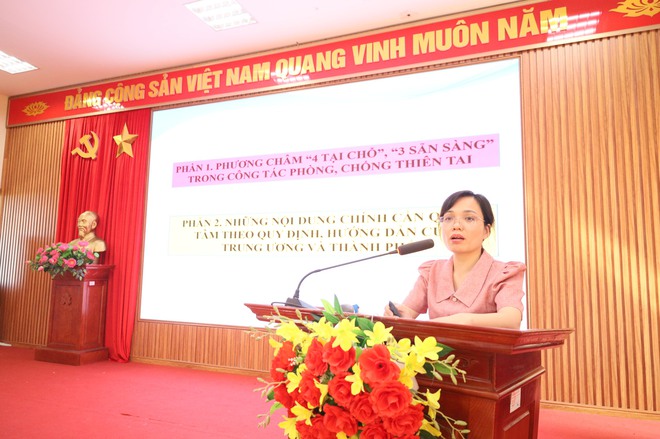 CHI CỤC THỦY LỢI VÀ PHÒNG, CHỐNG THIÊN TAI HÀ NỘI TUYÊN TRUYỀN PHÁP LUẬT VỀ ĐÊ ĐIỀU, THỦY LỢI VÀ PHÒNG, CHỐNG THIÊN TAI TẠI XÃ CỔ ĐÔ- Ảnh 2.