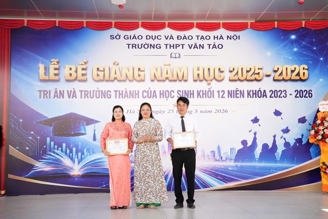 Trường THPT Vân Tảo tổ chức lễ bế giảng năm học 2025-2026- Ảnh 5.