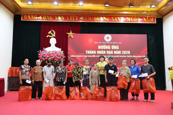 Xã Hồng Vân tổ chức chương trình hưởng ứng tháng nhân đạo năm 2026- Ảnh 6.