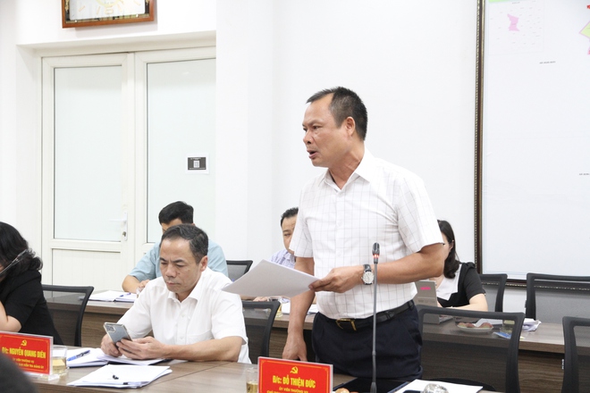 Đảng ủy phường Xuân Phương thống nhất ban hành Nghị quyết về lãnh đạo, chỉ đạo công tác giải phóng mặt bằng Dự án đường 70 - Ảnh 3.