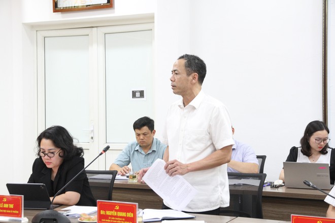 Đảng ủy phường Xuân Phương thống nhất ban hành Nghị quyết về lãnh đạo, chỉ đạo công tác giải phóng mặt bằng Dự án đường 70 - Ảnh 4.