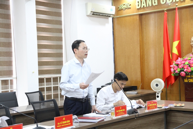Đảng ủy phường Xuân Phương thống nhất ban hành Nghị quyết về lãnh đạo, chỉ đạo công tác giải phóng mặt bằng Dự án đường 70 - Ảnh 7.