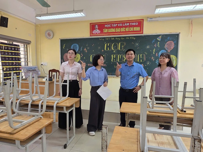 Phường Phú Lương tổ chức 02 đoàn kiểm tra cơ sở vật chất tại 02 điểm thi vào lớp 10 THPT năm học 2026 - 2027- Ảnh 2.