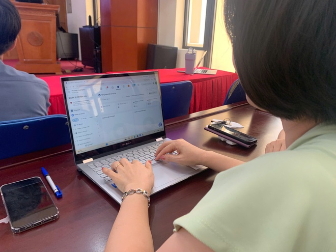 Khương Đình: Tập huấn sử dụng Hệ thống quản trị thực thi nhiệm vụ và đánh giá cán bộ gắn với đo lường hiệu suất công việc (OKR/KPI)- Ảnh 6.
