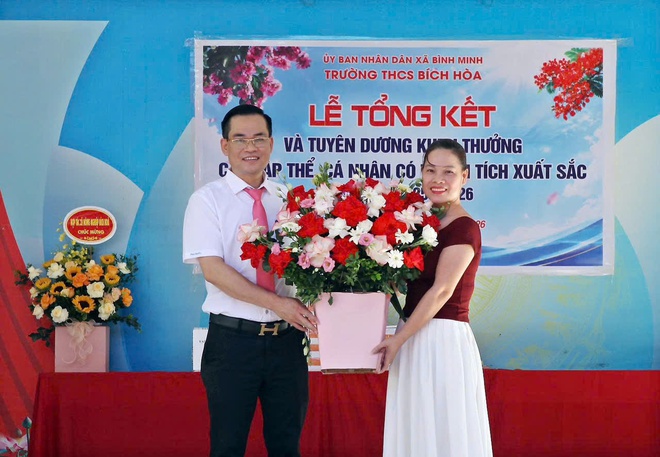TRƯỜNG THCS BÍCH HÒA TỔ CHỨC LỄ TỔNG KẾT NĂM HỌC 2025 – 2026 ĐONG ĐẦY CẢM XÚC VÀ TỰ HÀO- Ảnh 16.