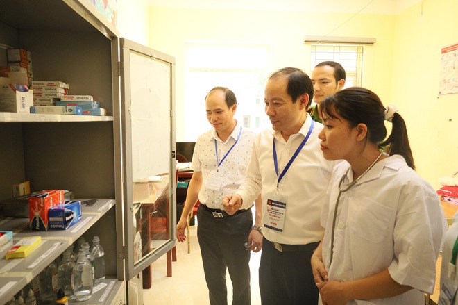 BAN CHỈ ĐẠO THI VÀ TUYỂN SINH XÃ CỔ ĐÔ KIỂM TRA CÔNG TÁC CHUẨN BỊ KỲ THI TUYỂN SINH VÀO LỚP 10 THPT NĂM HỌC 2026 - 2027- Ảnh 2.