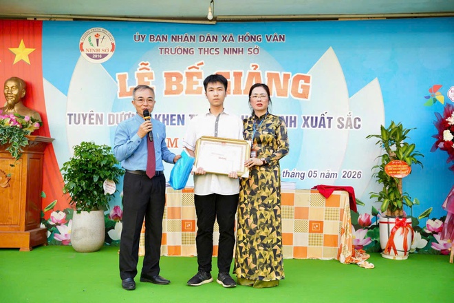 Trường THCS Ninh Sở tổ chức lễ tổng kết năm học 2025 - 2026 - Ảnh 6.