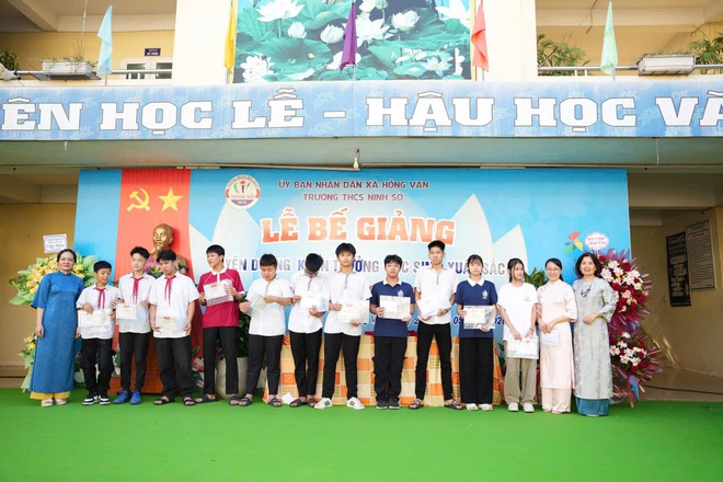 Trường THCS Ninh Sở tổ chức lễ tổng kết năm học 2025 - 2026 - Ảnh 8.