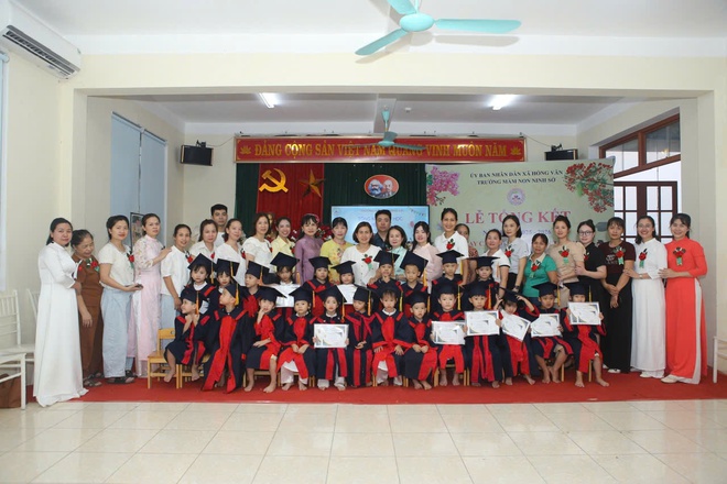 Trường mầm non Ninh Sở tổng kết năm học 2025 - 2026, chia tay trẻ 5-6 tuổi và vui tết thiếu nhi- Ảnh 5.