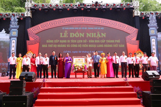 UBND XÃ CỔ ĐÔ TỔ CHỨC LỄ ĐÓN NHẬN BẰNG XẾP HẠNG DI TÍCH LỊCH SỬ - VĂN HÓA CẤP THÀNH PHỐ- Ảnh 1. UBND XÃ CỔ ĐÔ TỔ CHỨC LỄ ĐÓN NHẬN BẰNG XẾP HẠNG DI TÍCH LỊCH SỬ - VĂN HÓA CẤP THÀNH PHỐ- Ảnh 1.