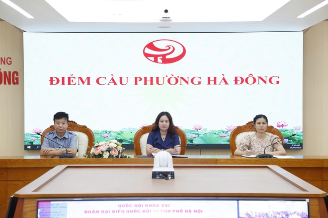 Cử tri phường Hà Đông kiến nghị tháo gỡ vướng mắc về cấp Giấy chứng nhận quyền sử dụng đất- Ảnh 2.