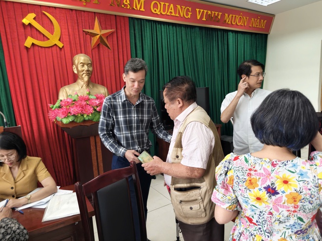 Phường Hà Đông tiếp tục chi trả tiền bồi thường, hỗ trợ đợt 3 dự án Đường giao thông bao quanh khu tưởng niệm danh nhân Chu Văn An- Ảnh 6.