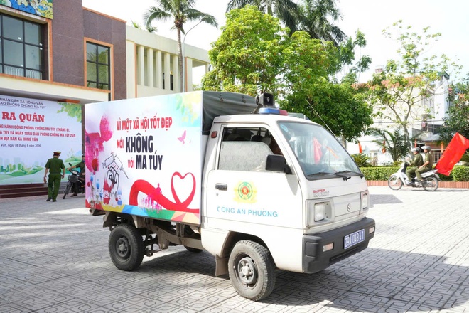 Lễ ra quân hưởng ứng “tháng hành động phòng, chống ma túy năm 2026- Ảnh 9.