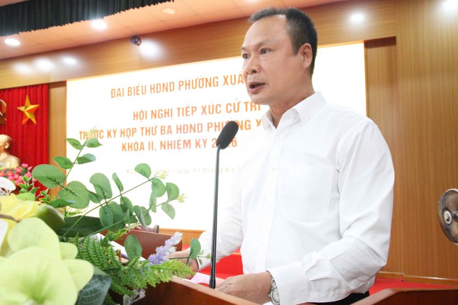 Hội nghị tiếp xúc cử tri trước kỳ họp thường lệ giữa năm 2026 HĐND phường Xuân Phương khóa II, nhiệm kỳ 2026 - 2031- Ảnh 2.