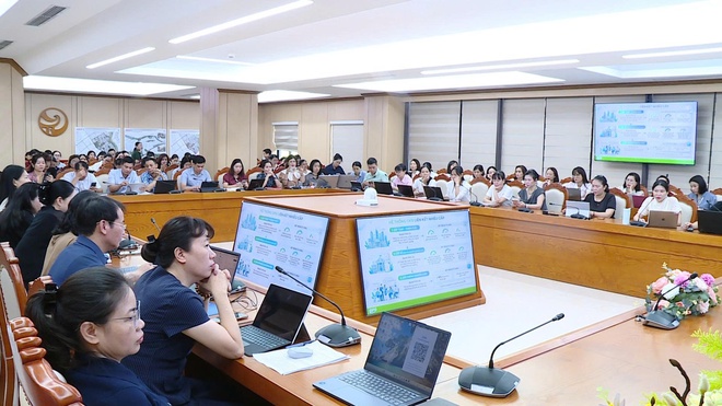 phường Hà Đông tổ chức Hội nghị hướng dẫn sử dụng phần mềm Đánh giá OKR/KPI trên hệ thống HanoiWork- Ảnh 3.