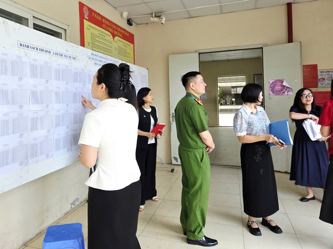 Phường Xuân Phương chủ động kiểm tra, rà soát công tác chuẩn bị Kỳ thi tốt nghiệp THPT năm 2026- Ảnh 3.