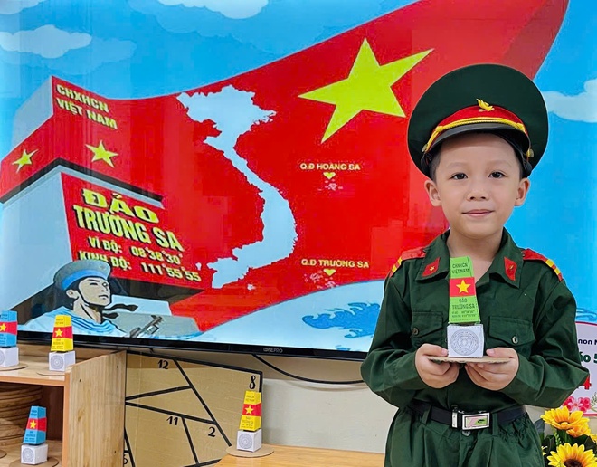 Trường mầm non Ninh Sở hưởng úng tuần lễ biển và hải đảo việt nam - Ảnh 4.