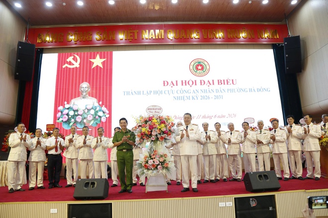 Đại hội thành lập Hội Cựu Công an nhân dân phường Hà Đông, nhiệm kỳ 2026- 2031- Ảnh 11.