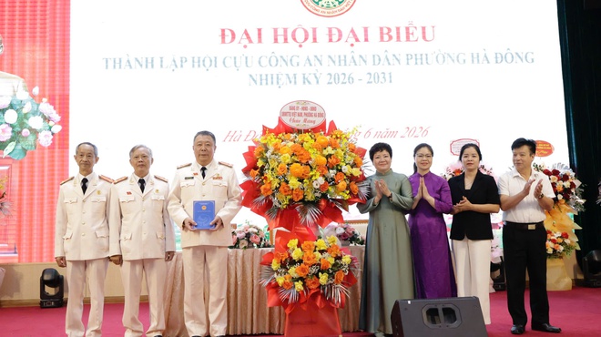 Đại hội thành lập Hội Cựu Công an nhân dân phường Hà Đông, nhiệm kỳ 2026- 2031- Ảnh 10.