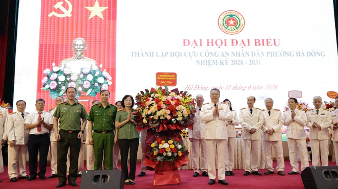 Đại hội thành lập Hội Cựu Công an nhân dân phường Hà Đông, nhiệm kỳ 2026- 2031- Ảnh 8.