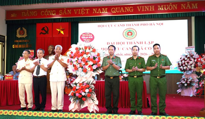 HỘI CỰU CÔNG AN NHÂN DÂN XÃ CỔ ĐÔ TỔ CHỨC ĐẠI HỘI LẦN THỨ NHẤT, NHIỆM KỲ 2026 – 2031- Ảnh 3.