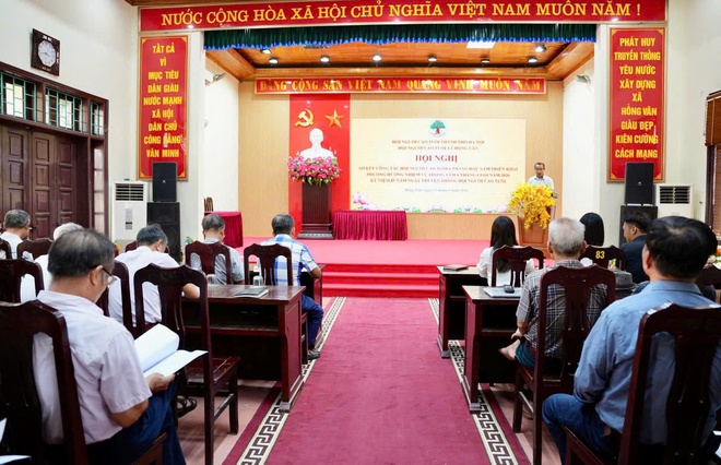 Hội người cao tuổi xã Hồng Vân sơ kết công tác hội, phong trào thi đua 6 tháng đầu năm, triển khai nhiệm vụ 6 tháng cuối năm 2026- Ảnh 4.