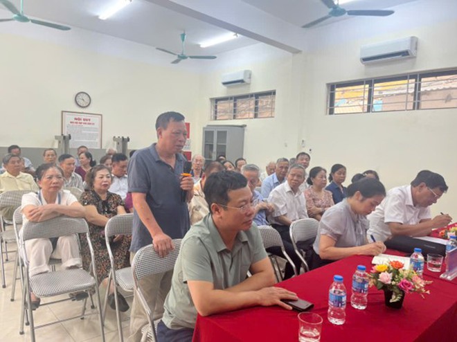 Đại biểu HĐND phường Khương Đình tiếp xúc cử tri trước kỳ họp thứ 3 HDND phường khóa II, nhiệm kỳ 2026-2031- Ảnh 5.