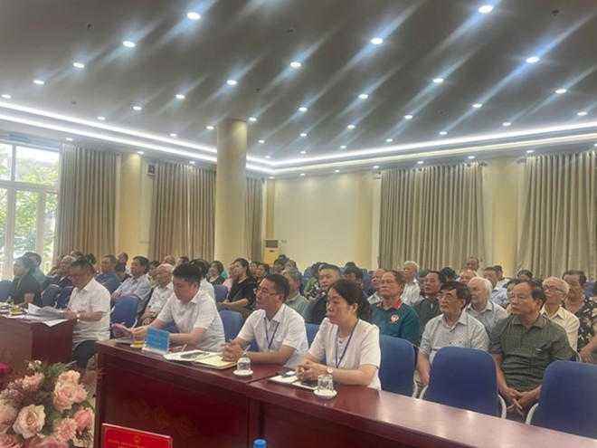 Đại biểu HĐND phường Khương Đình tiếp xúc cử tri trước kỳ họp thứ 3 HDND phường khóa II, nhiệm kỳ 2026-2031- Ảnh 9.