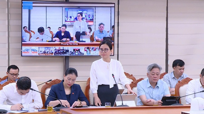 Đại biểu HĐND thành phố Hà Nội - Đơn vị bầu cử số 13 tiếp xúc cử tri trước kỳ họp giữa năm- Ảnh 5.