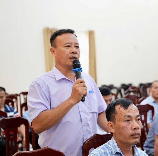 Hội nghị triển khai thực hiện kế hoạch lấy ý kiến nhân dân về phương án sắp xếp thôn trên địa bàn xã Hồng Vân- Ảnh 7.
