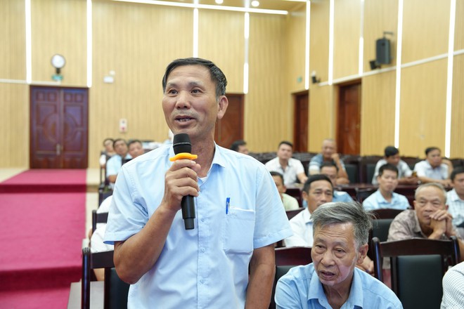 THANH OAI THỐNG NHẤT PHƯƠNG ÁN SẮP XẾP THÔN, TỔ DÂN PHỐ VÀ TRIỂN KHAI LẤY Ý KIẾN CỬ TRI VỀ ĐỀ ÁN SẮP XẾP- Ảnh 4.