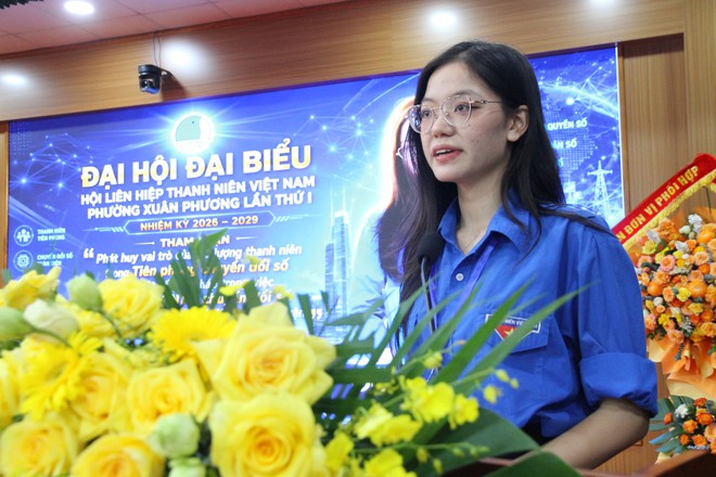 Đại hội đại biểu Hội LHTN Việt Nam phường Xuân Phương lần thứ I mở ra chặng đường phát triển mới- Ảnh 9.