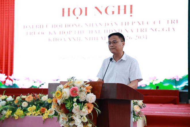 ĐẠI BIỂU HĐND XÃ TRUNG GIÃ TIẾP XÚC CỬ TRI TRƯỚC KỲ HỌP THỨ HAI- Ảnh 2.