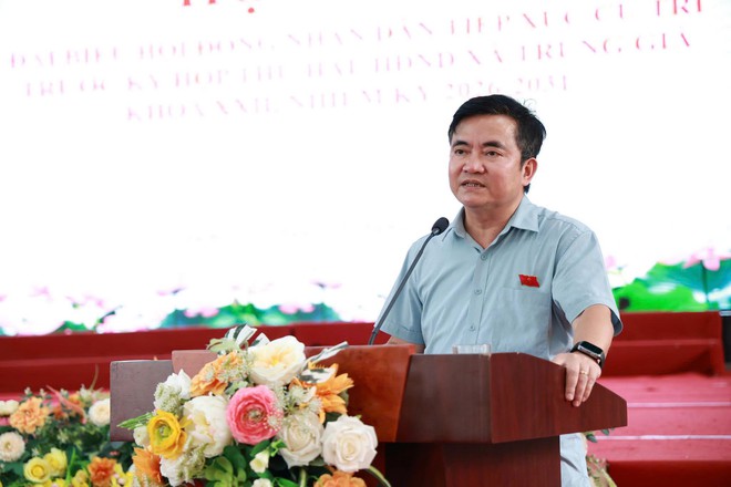XÃ TRUNG GIÃ: TIẾP XÚC CỬ TRI TRƯỚC KỲ HỌP HĐND – LẮNG NGHE ĐỂ GIẢI QUYẾT KỊP THỜI NHỮNG VẤN ĐỀ TỪ CƠ SỞ- Ảnh 2.