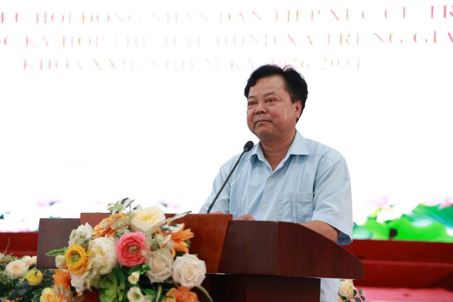 ĐẠI BIỂU HĐND XÃ TRUNG GIÃ TIẾP XÚC CỬ TRI TRƯỚC KỲ HỌP THỨ HAI- Ảnh 3.