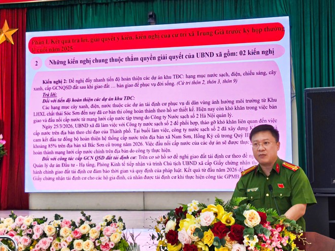 XÃ TRUNG GIÃ: TIẾP XÚC CỬ TRI TRƯỚC KỲ HỌP HĐND – LẮNG NGHE ĐỂ GIẢI QUYẾT KỊP THỜI NHỮNG VẤN ĐỀ TỪ CƠ SỞ- Ảnh 3.
