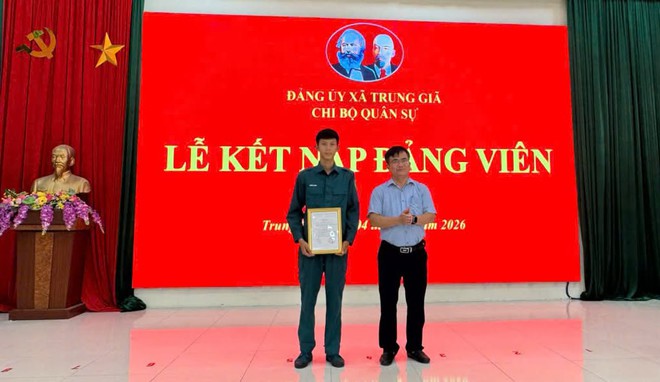 CHI BỘ BAN CHỈ HUY QUÂN SỰ XÃ TRUNG GIÃ TỔ CHỨC HỘI NGHỊ RA NGHỊ QUYẾT LÃNH ĐẠO THỰC HIỆN NHIỆM VỤ THÁNG 6 NĂM 2026- Ảnh 3.