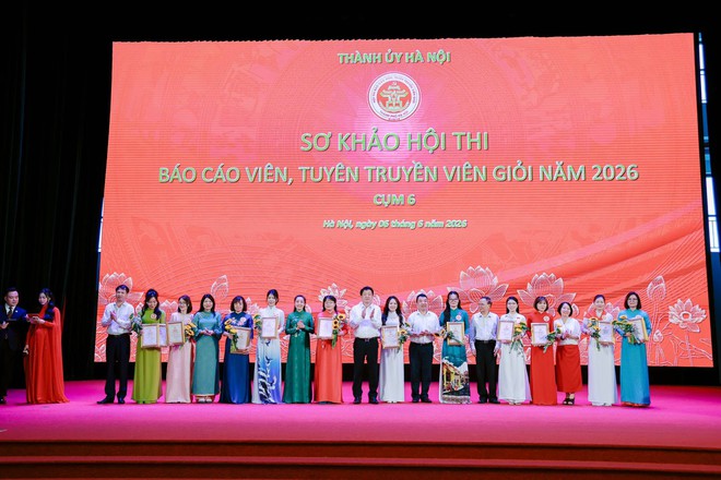 Sáng 6/6, Sơ khảo Hội thi BCV, TTV giỏi thành phố Hà Nội năm 2026 (Cụm số 6)- Ảnh 3.