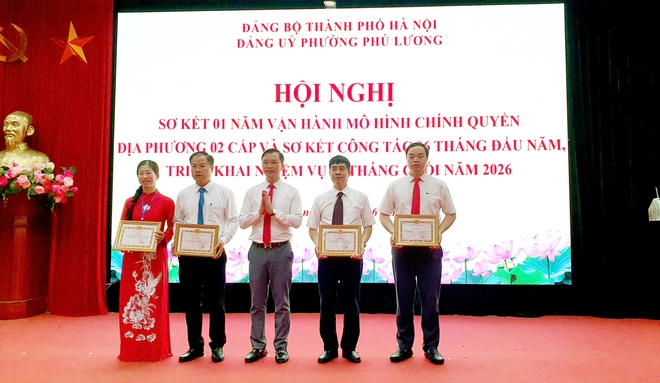 Phường Phú Lương: Hội nghị Sơ kết 1 năm vận hành mô hình chính quyền địa phương hai cấp và đánh giá kết quả thực hiện nhiệm vụ 6 tháng đầu năm 2026 và triển khai nhiệm vụ trọng tâm 6 tháng cuối năm- Ảnh 6.