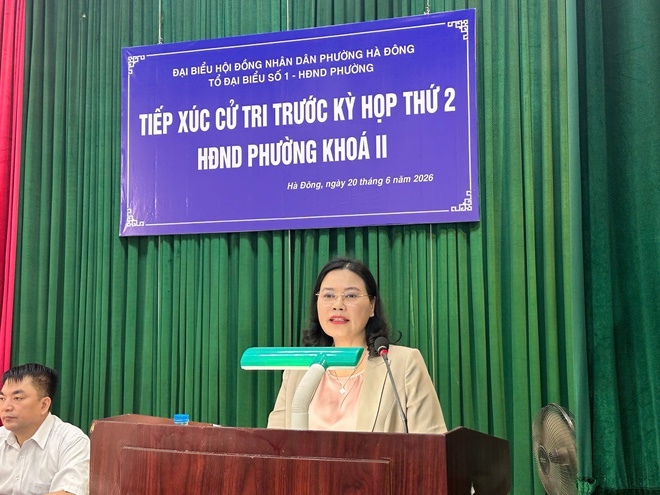 6 Tổ đại biểu HĐND phường Hà Đông hoàn thành tiếp xúc cử tri trước kỳ họp thứ 2- kỳ họp thường lệ giữa năm 2026- Ảnh 9.