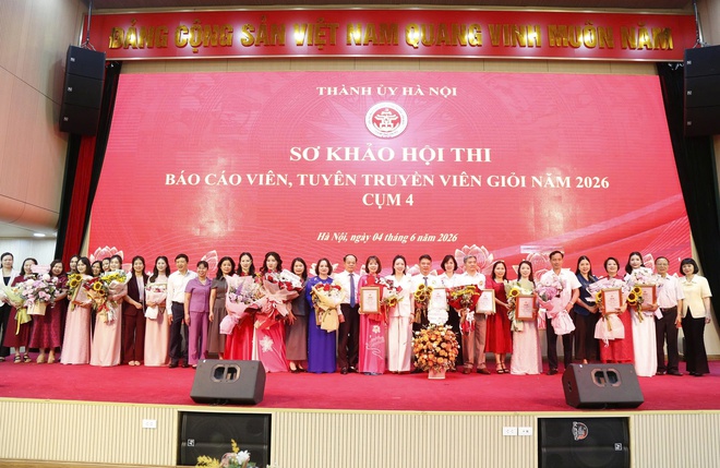 Phường Hà Đông đạt giải Nhất vòng sơ khảo hội thi báo cáo viên, tuyên truyền viên giỏi năm 2026 cụm thi đua số 4- Ảnh 7.