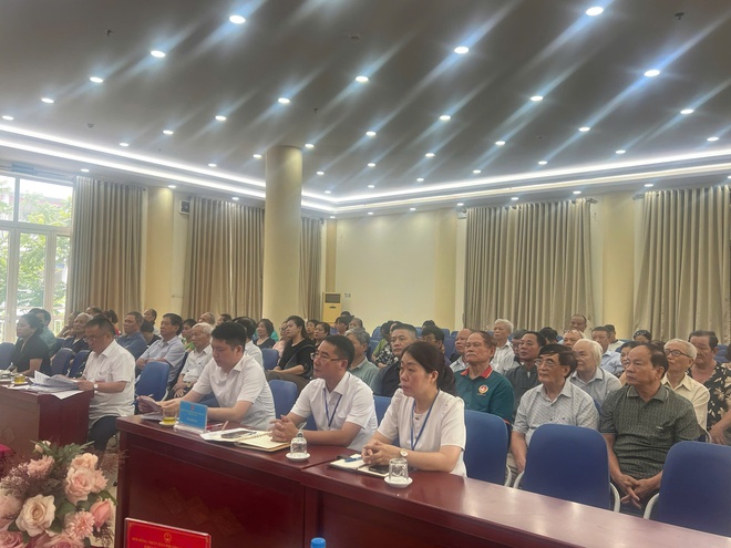Phường Khương Đình tổ chức Hội nghị tiếp xúc cử tri trước kỳ họp thứ 3 giữa đại biểu HĐND phường khóa II với cử tri đơn vị bầu cử số 5- Ảnh 2.