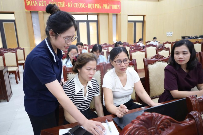 Quảng Oai tập huấn sử dụng Hệ thống quản trị thực thi nhiệm vụ và đánh giá cán bộ theo OKR/KPI- Ảnh 3.