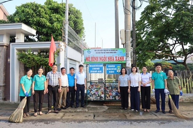 Quảng Oai phát động phong trào thi đua “Toàn dân chung tay bảo vệ môi trường, vì một Thủ đô xanh - sạch - đẹp”- Ảnh 7.
