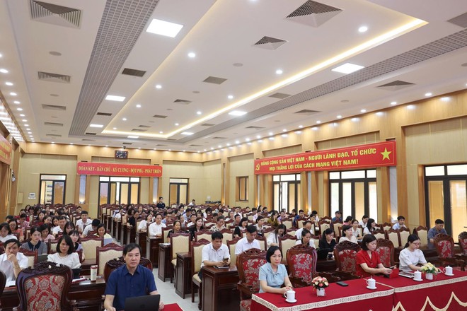 Quảng Oai tập huấn sử dụng Hệ thống quản trị thực thi nhiệm vụ và đánh giá cán bộ theo OKR/KPI- Ảnh 11.