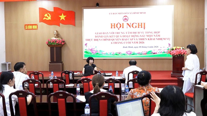 Trung tâm Dịch vụ tổng hợp xã Bình Minh: Phát huy hiệu quả mô hình hợp nhất, nâng cao chất lượng phục vụ Nhân dân- Ảnh 5.