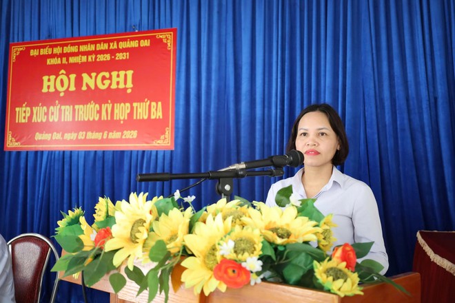 TỔ ĐẠI BIỂU SỐ 8 HĐND XÃ QUẢNG OAI TIẾP XÚC CỬ TRI TRƯỚC KỲ HỌP THỨ BA HĐND XÃ KHÓA II- Ảnh 15.